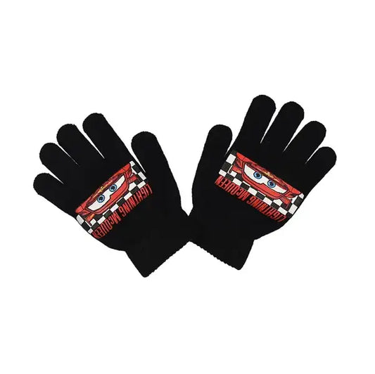 Disney Cars Handschoenen Zwart – Kinder Winterhandschoenen 3-6 Jaar