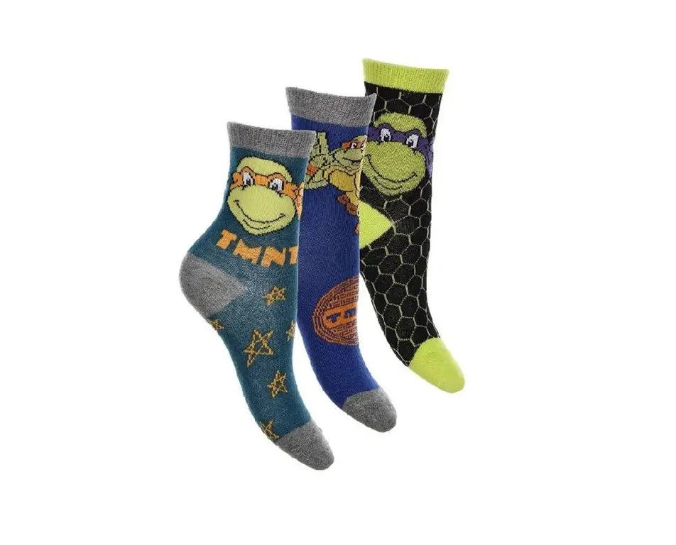 Teenage Mutant Ninja Turtles sokken 3 paar maat 23 26