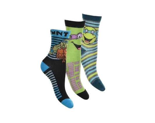 Teenage Mutant Ninja Turtles sokken 3 paar maat 23 26
