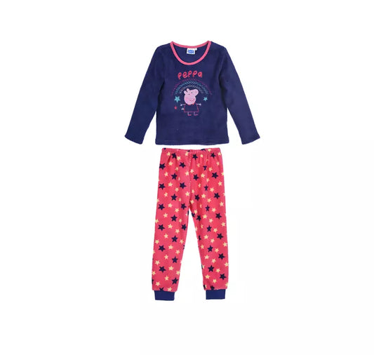 Peppa Pig Fleece Pyjama - maat 122/128