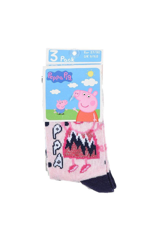 3 paar sokken Peppa Pig