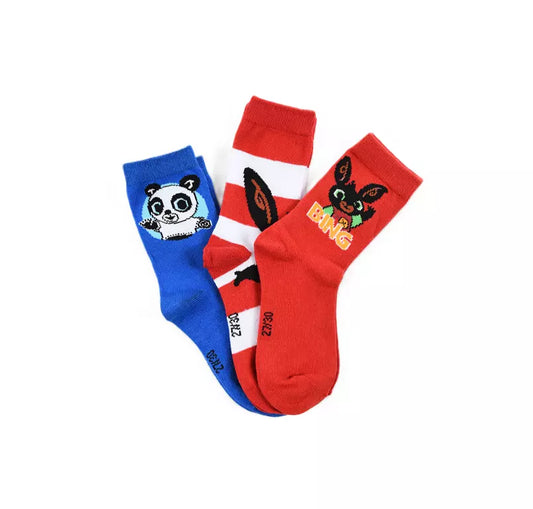 Bing Bunny Sokken – 3 Paar – Kinder Sokken – Maat 19/22 t/m 27/30