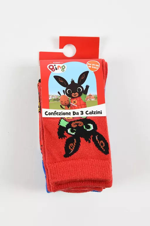 Bing Bunny Sokken – 3 Paar – Kinder Sokken – Maat 19/22 t/m 27/30