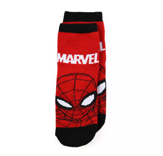 Marvel Spider-Man Anti-Slip Sokken – Rode Kinder Sokken met Spinnen Antislip – Maat 23/26 t/m 31/34