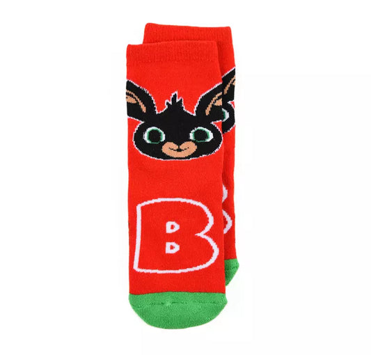 Bing Bunny Antislip Sokken – Rood/Groen – Maat 19/22 t/m 27/30
