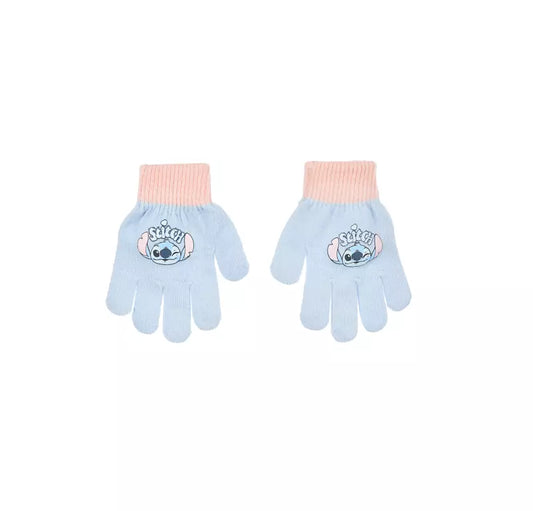 Disney Stitch Handschoenen Kinderen – Lichtblauw met Stitch – 3-6 Jaar – Officieel Product