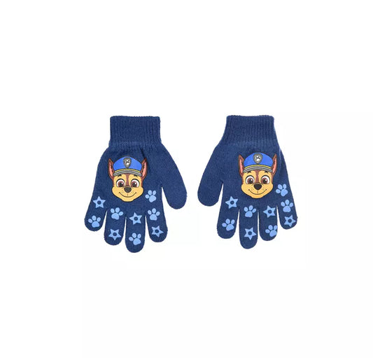 PAW Patrol Handschoenen Blauw met Chase – Kinderhandschoenen 3-6 jaar – Officiële Licentie