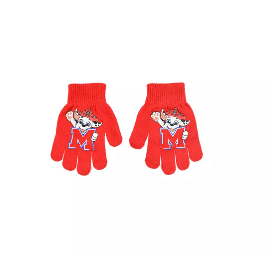 PAW Patrol Handschoenen Rood met Marshall – Kinderhandschoenen 3-6 jaar – Officiële Licentie