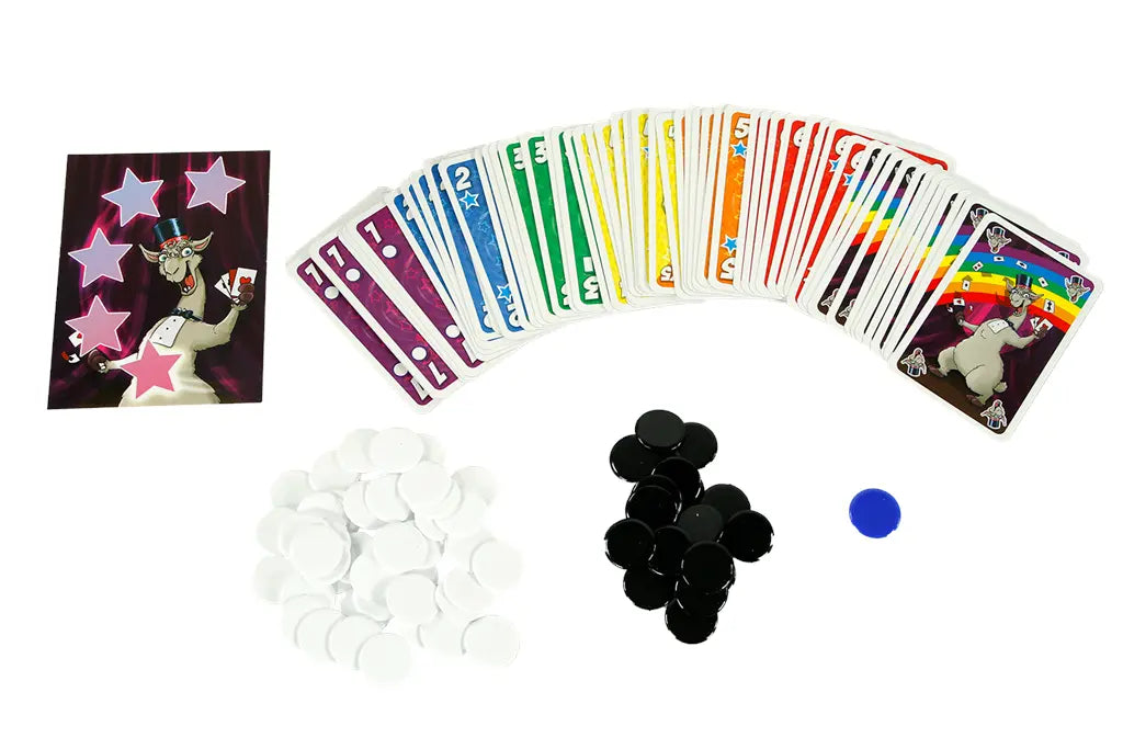 Jeu de cartes LAMA : Défaussez tous les points négatifs 