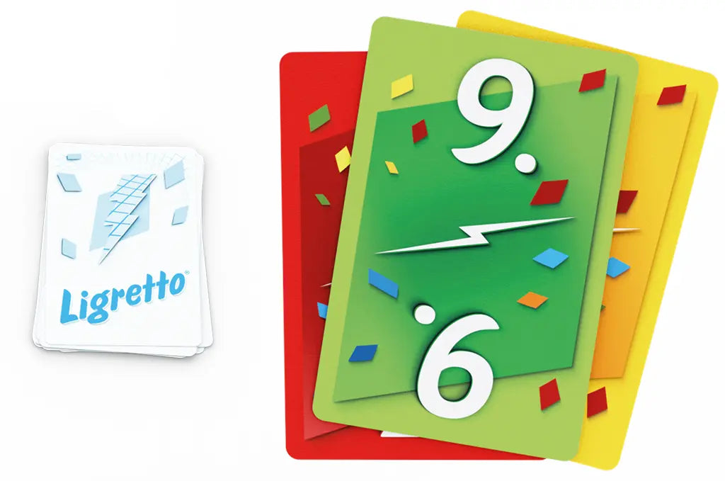Ligretto Blauw Kaartspel – Snel Reactiespel voor 2-4 Spelers | 999 Games
