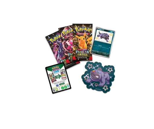 Pokémon Scarlet & Violet Paldean Fates Sticker Blister - Maschiff - Pokémon Kaarten