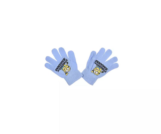 Minions Handschoenen Jongens – Lichtblauw met Dave & “Powered by Bananas” – One Size (3-6 Jaar) – Officiële Licentie