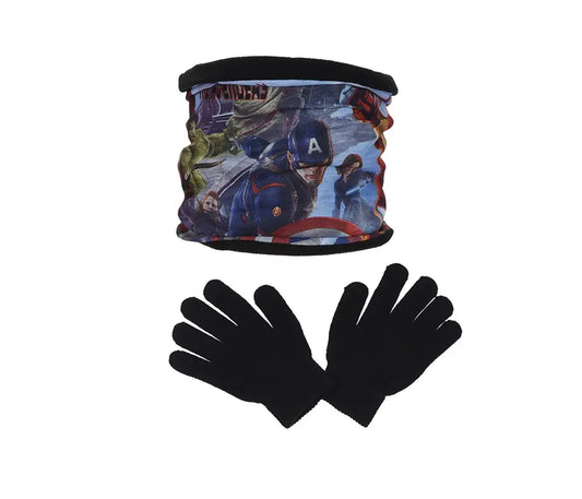 Marvel Avengers winterset zwart 3-6 jaar