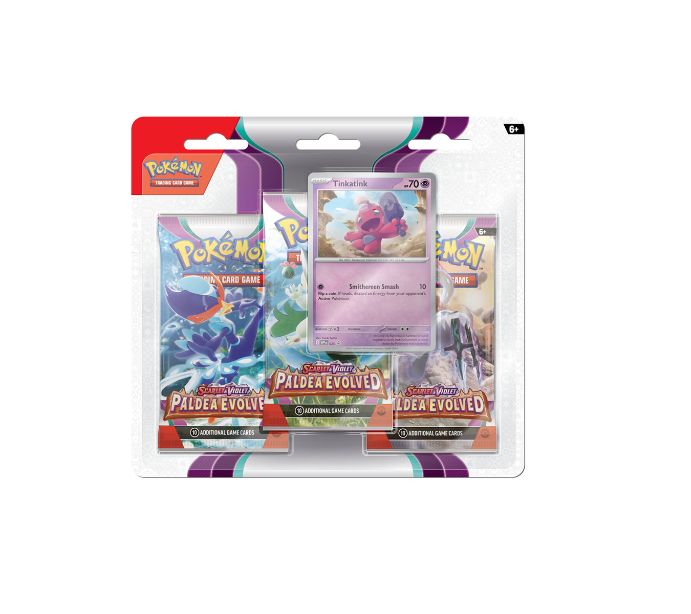 Pokémon Scarlet & Violet Paldea Evolved - 3BoosterBlister - Pokémon Kaarten