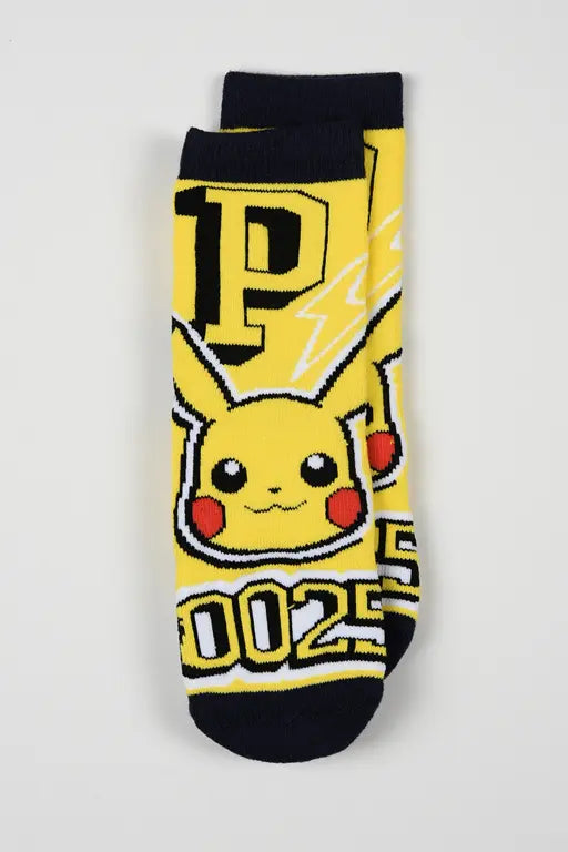 Gele Pokémon Pikachu antislipsokken voor kinderen