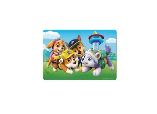 PAW Patrol 3D Placemat – Skye, Everest, Rubble & Chase – Kunststof – 42x28 cm