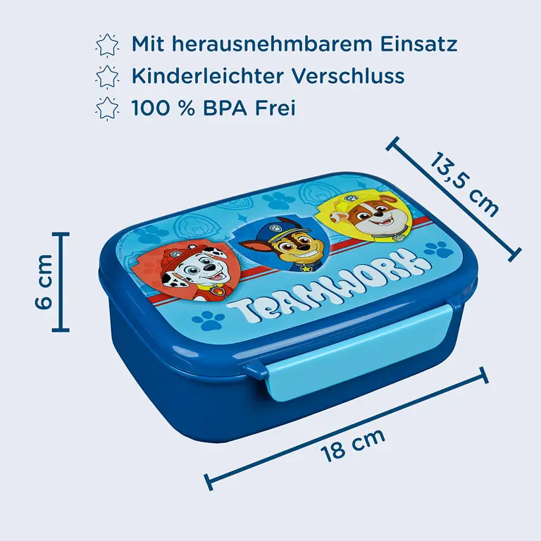 PAW Patrol Lunchset – Broodtrommel & Drinkfles 500 ml