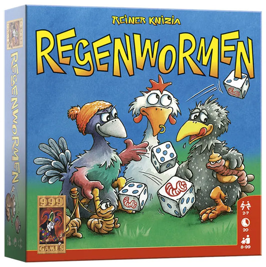 999 Games Regenwormen dobbelspel familiespel