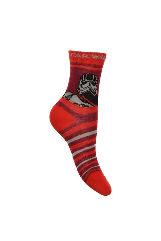 Officiële Star Wars kindersokken rood