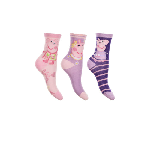 3 paar sokken Peppa Pig