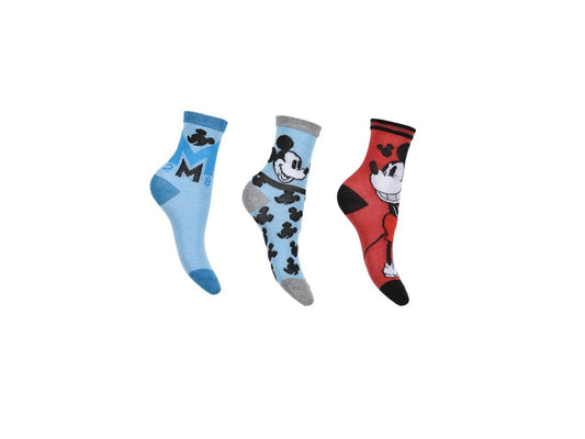 3 paar sokken Mickey Mouse