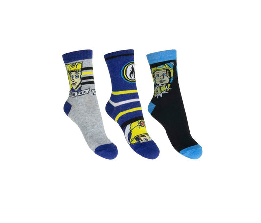 3 paar sokken Brandweerman Sam - maat 31/34