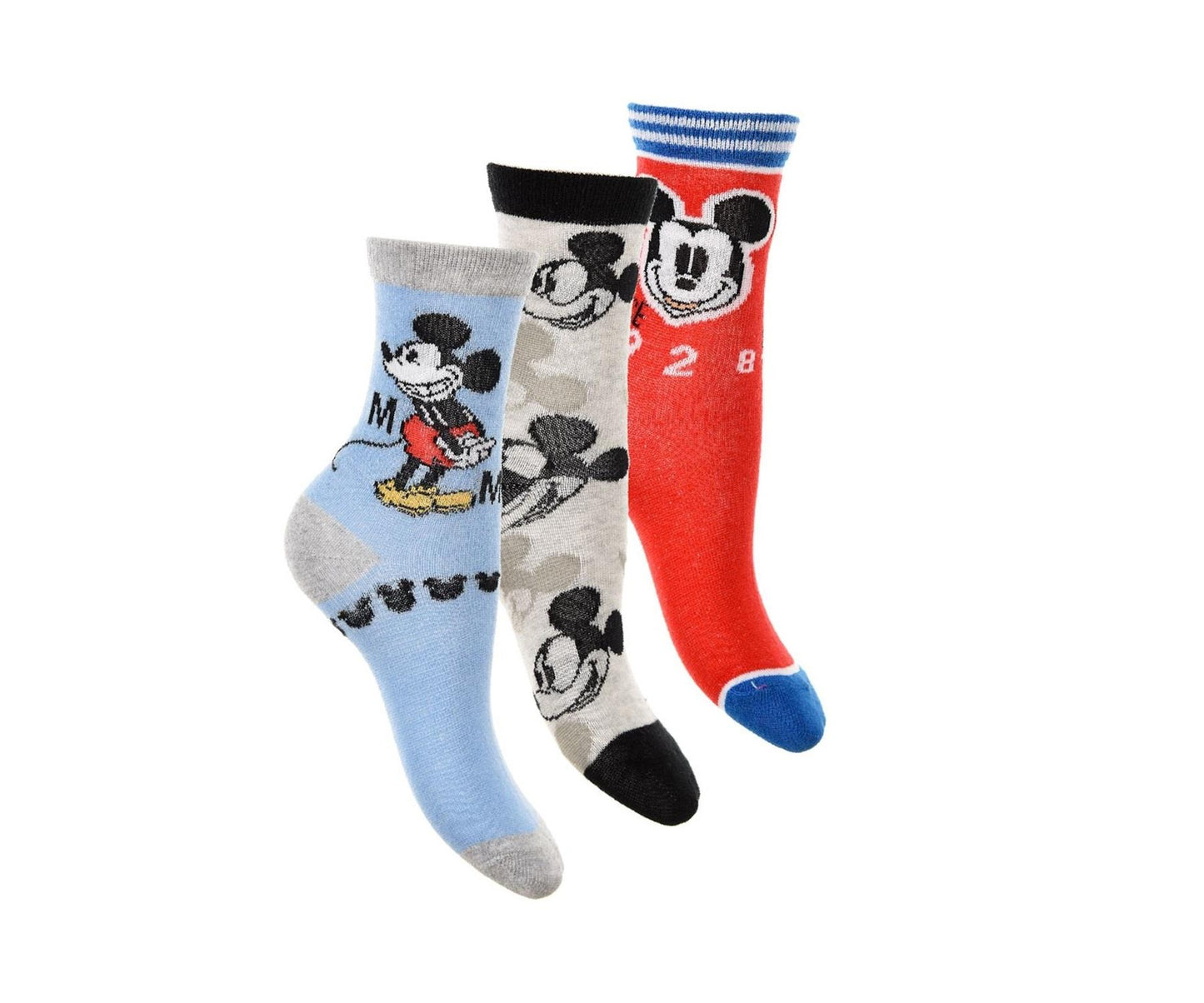3 paar sokken Mickey Mouse