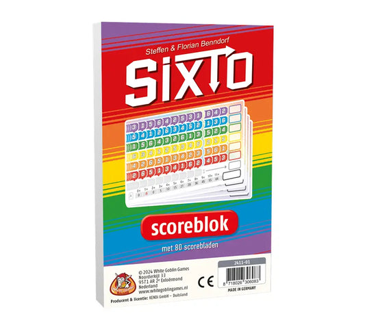 Sixto scoreblok White Goblin Games
