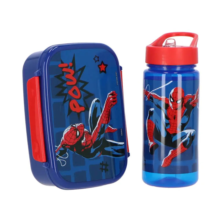 Spider-Man Lunchset – Broodtrommel 800 ml & Drinkfles 500 ml
