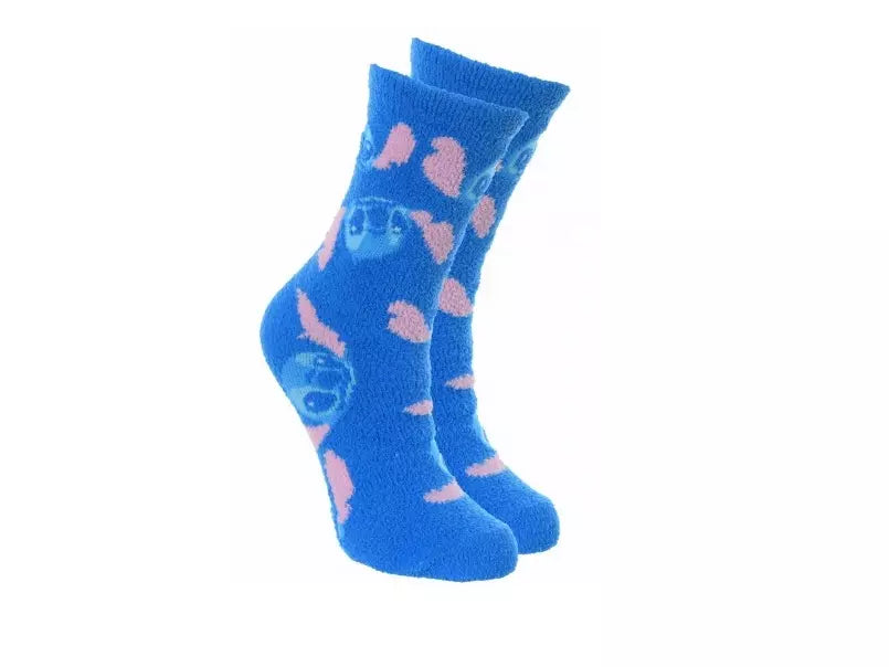 Fluffy huissokken Disney Stitch