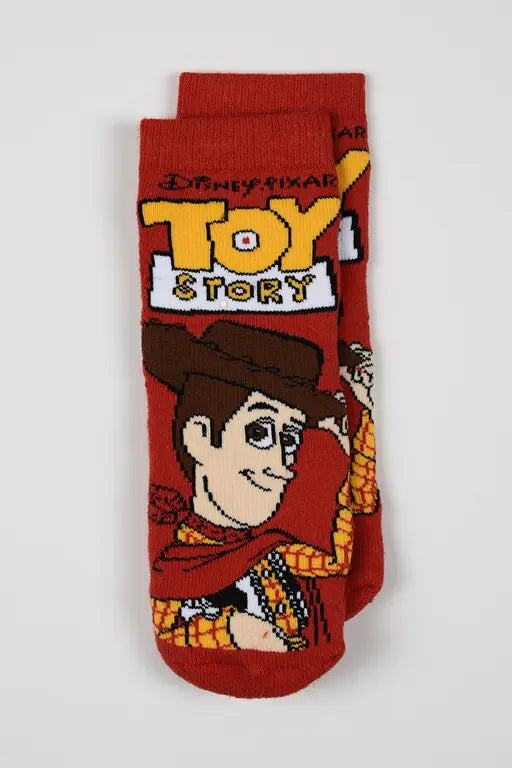 Rode Toy Story Woody antislip sokken voor kinderen