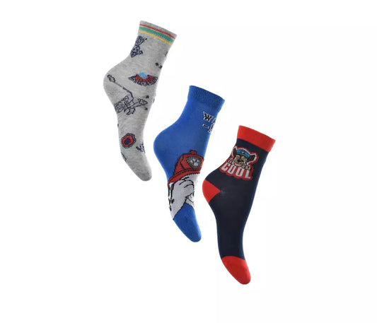 3 paar sokken Paw Patrol