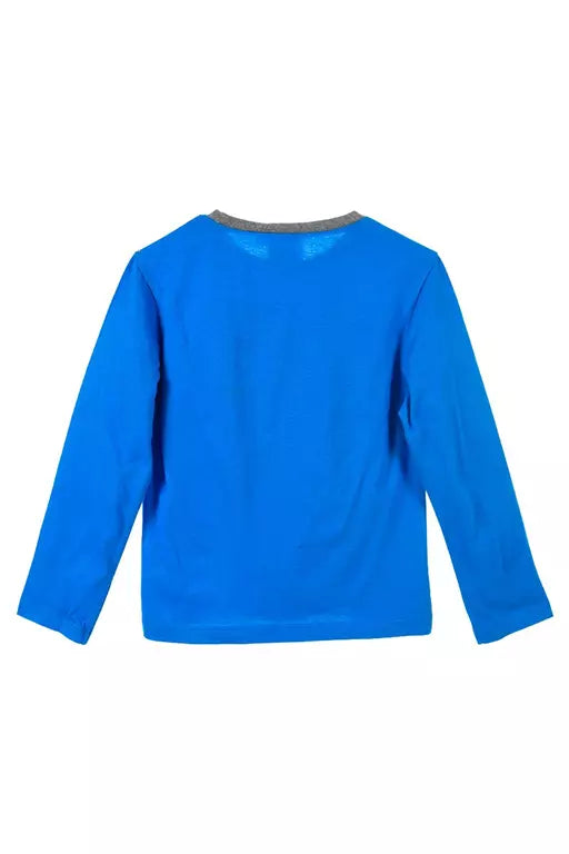 Spider-Man Longsleeve Shirt Blauw – Maat 98 – 100% Katoen – Officiële Marvel
