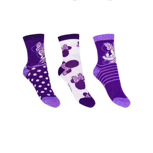 3 paar sokken Minnie Mouse