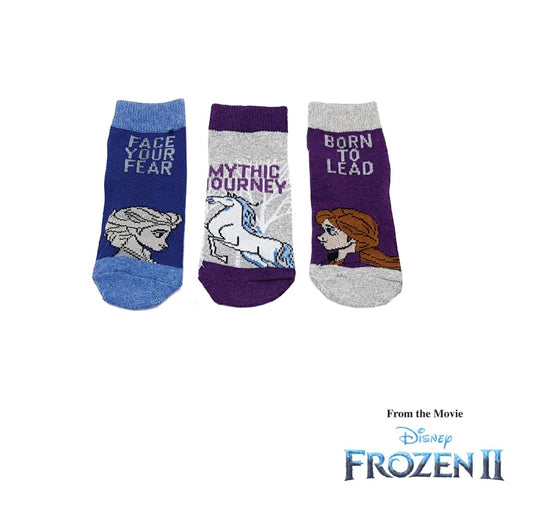 3 paar enkelsokken Disney Frozen