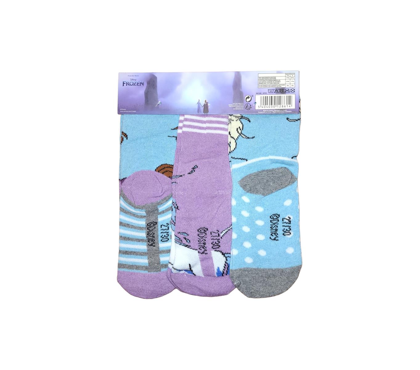 3 paar sokken Disney Frozen