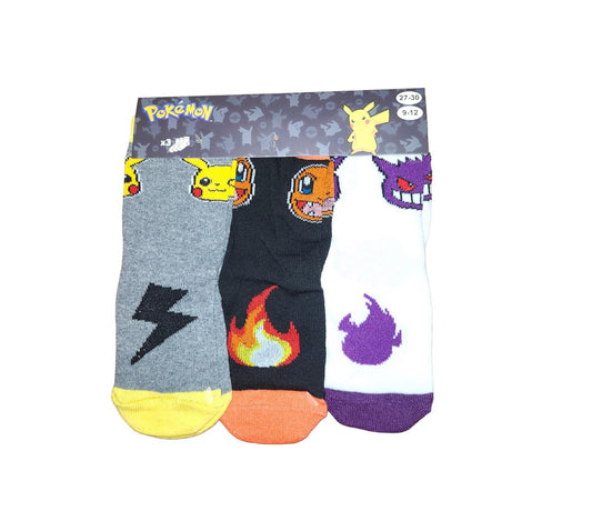 3 paar Pokémon Sokken