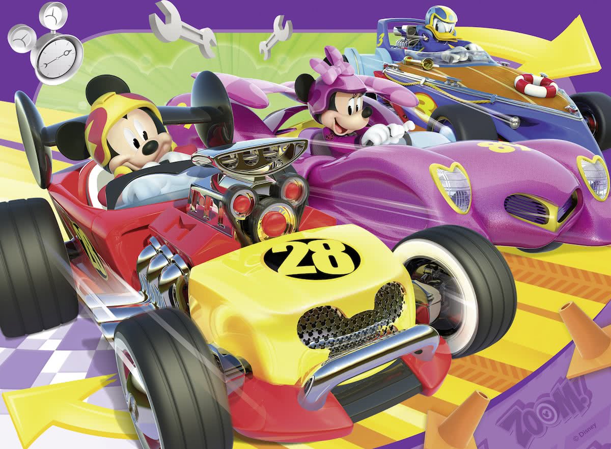 Ravensburger puzzel Mickey and the Roadster racers